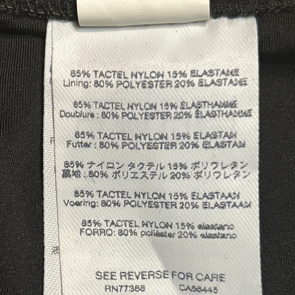 J Crew Black Underwire One Piece Swimsuit‎ Style J3558 Size 2